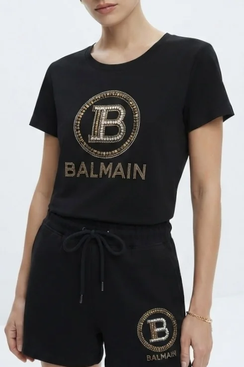 ست تیشرت شلوار طرح Balmain
