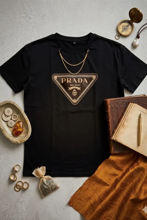 تیشرت طرح Prada