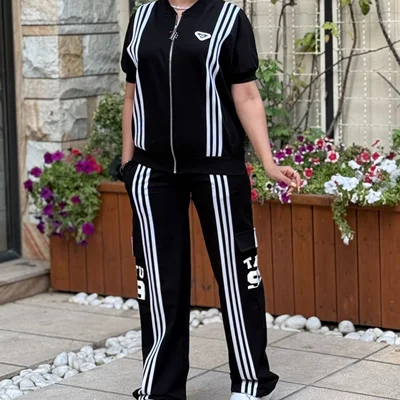 ست سوئیشرت شلوار سه خط