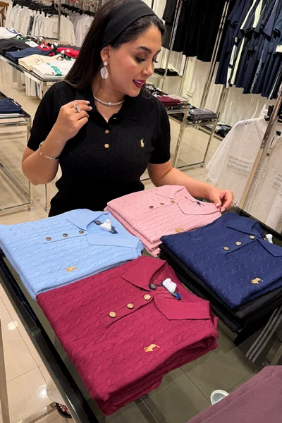 پلوشرت ریزبافت کشی Ralph polo