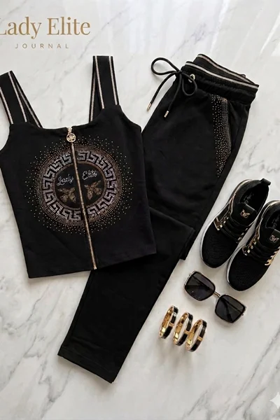 ست تاپ و شلوار Lady elite